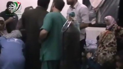 Amvid shows purported chlorine gas attack in Syria