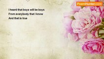 Aldo Kraas - I HEARD THAT BOYS WILL BE BOYS