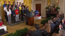 Obama congratulates student scientists