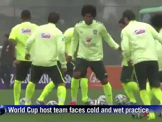 Brazil world cup hopefuls start training