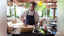 Watch chefs prepare delicious meals at your table