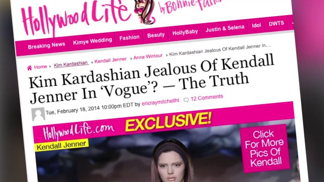 Kendall Jenner models in Paris vogue following Kim Kardashian's American cover