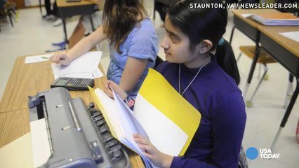 Tech from the 1800s gives blind 8th grader independence