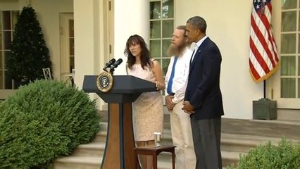 Obama: "while Bowe was gone, he was never forgotten"