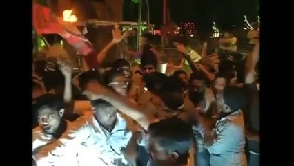 People take to streets to celebrate birth of India's new state