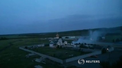 Pro-Russia militia attack Ukraine border post