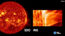 Watch massive solar flares erupt from sun