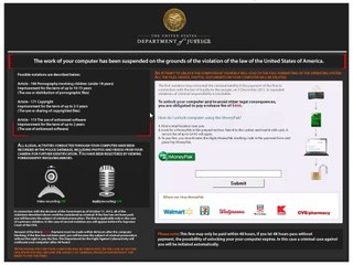 Remove Department of Justice Virus