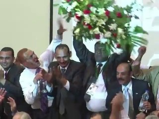 Sisi supporters celebrate presidential victory in Cairo