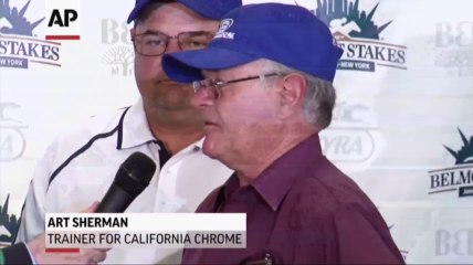California Chrome made 3-5 favorite for Belmont