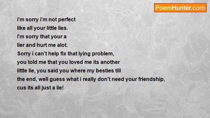 eryn newman - I'm sorry, that you lied