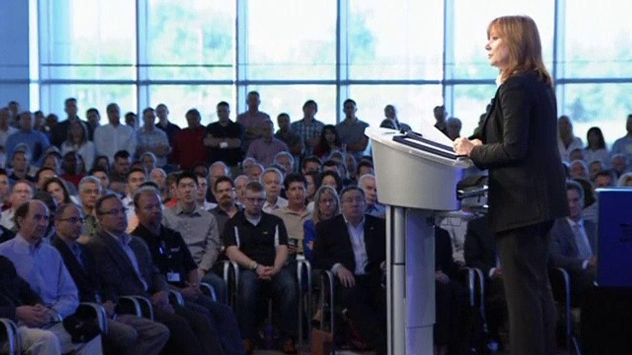 GM CEO apologizes and takes action