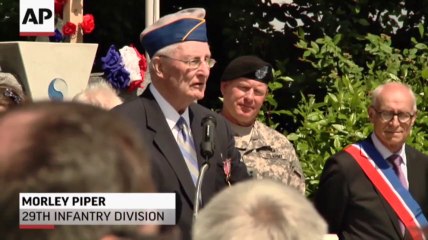 US vets in France reflect on D-Day achievements