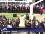 French president opens D-day ceremonies