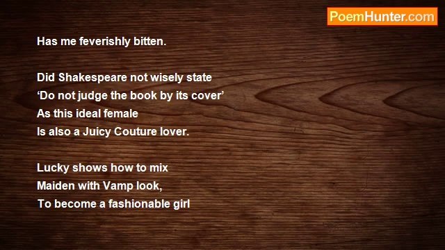 Madam Anonymous - Fashionista Files: Lucky