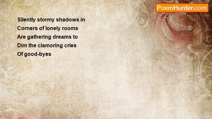 Dorothy (Alves) Holmes - #2 Poetry In Motion  'In Corners of Lonely Rooms'