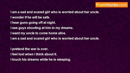 Ashlea Bailey - I Am A Sad And Scared Girl Who Is Worried About Her Uncle
