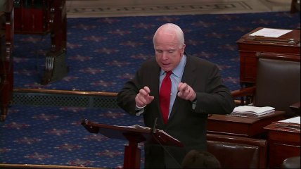 McCain: history will judge presidency with scorn