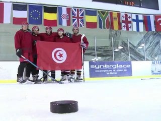 Tunisian ice hockey team makes debut