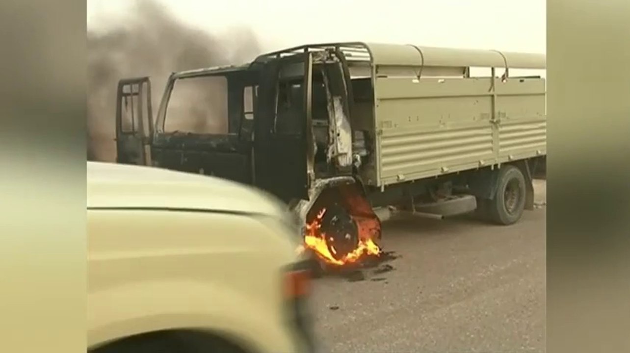 Raw: Kurds clash with ISIL in Iraq