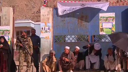 Afghan crunch election underway