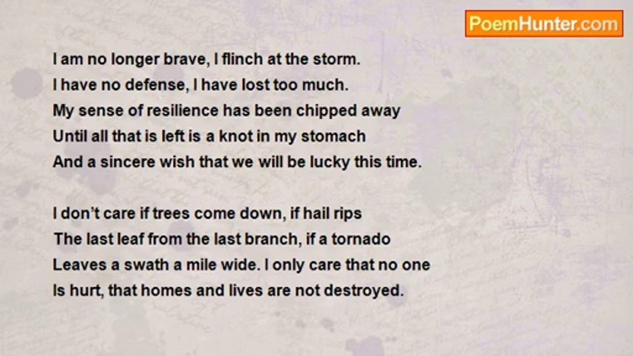 Hanque O . . . - Before the Storm. Summer