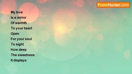 Obinna Kenechukwu Eruchie - Mirror of Warmth