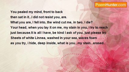 Is It Poetry - i am, your stain...