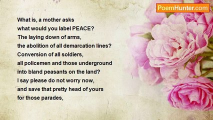 Herbert Nehrlich 2 - What Is Peace  (For Abby)