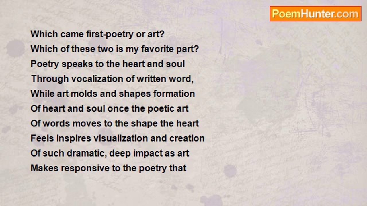 Bill Darrah - Poetry of Art or Art of Poetry?