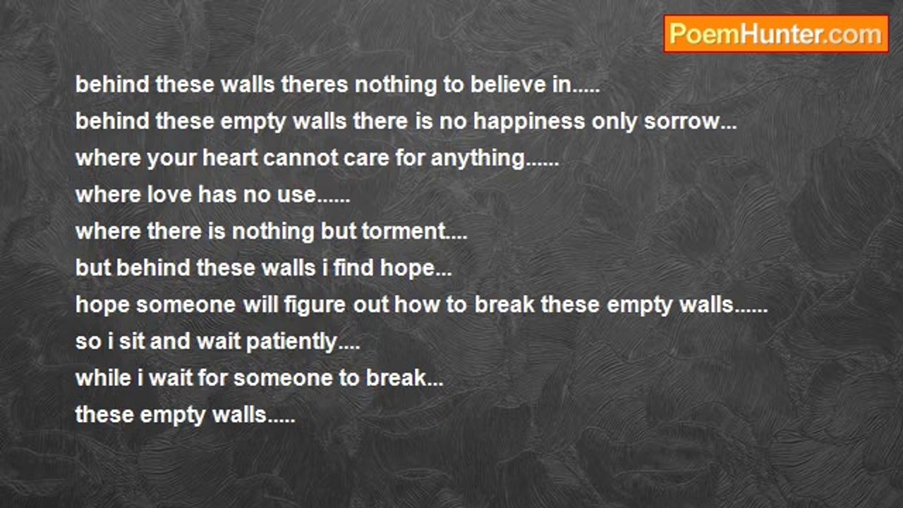 Brian Price - Empty Walls.