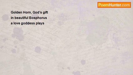 Nizamettin Esen Haymanali - The Golden Horne of Istanbul  (haiku)