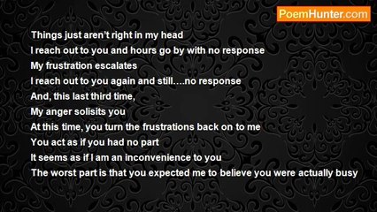 Sarah Sisson - Frustration