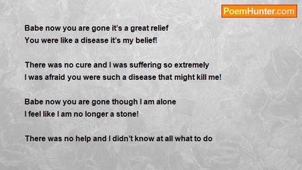 Asif Andalib - You were like a disease