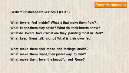 Yoseph Lupu - DO  ' LOVERS  LOVE  THE  SPRING '?