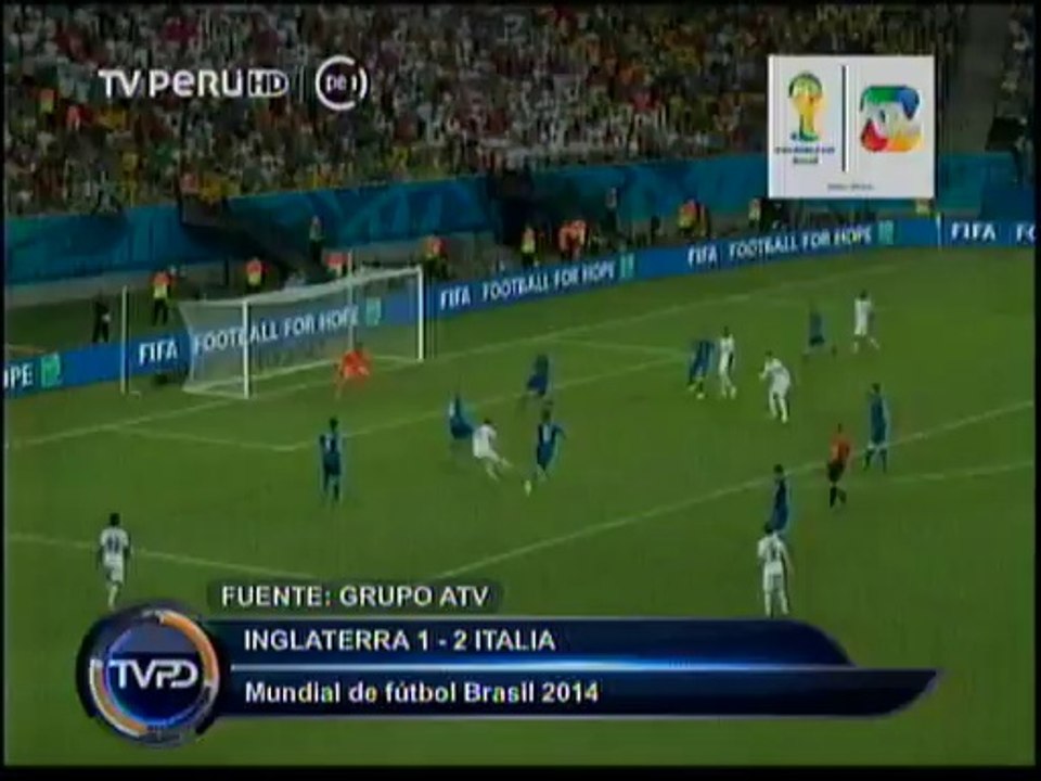 Resumen Grupo D - Italia 2-1 Inglaterra