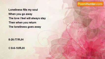 Ray Hansell - Love and Loneliness