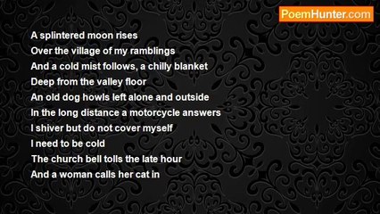 Geoffrey Fafard - A Cold Night in Santa Ovaia.