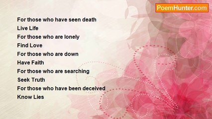 Drew Fisher - Thoughts to Ponder