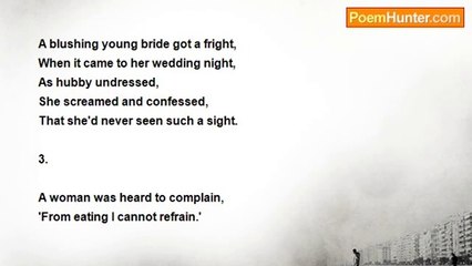 Graeme Williams - Three Limericks