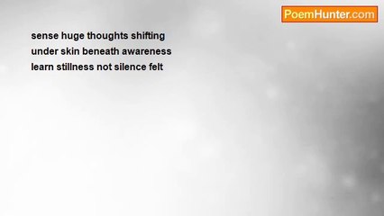 Terence G. Craddock - Learn Stillness Not Silence