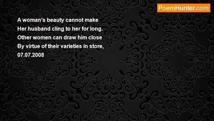 Rm.Shanmugam Chettiar. - Beauty is instant attraction