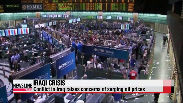 Oil prices increase as Iraq conflict worsens
