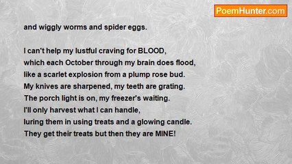 Bri Edwards - Halloween Approaches....[Short; Scary? ; Gross? ]