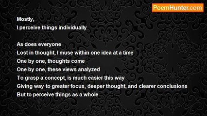 Christian Hudak - Perception