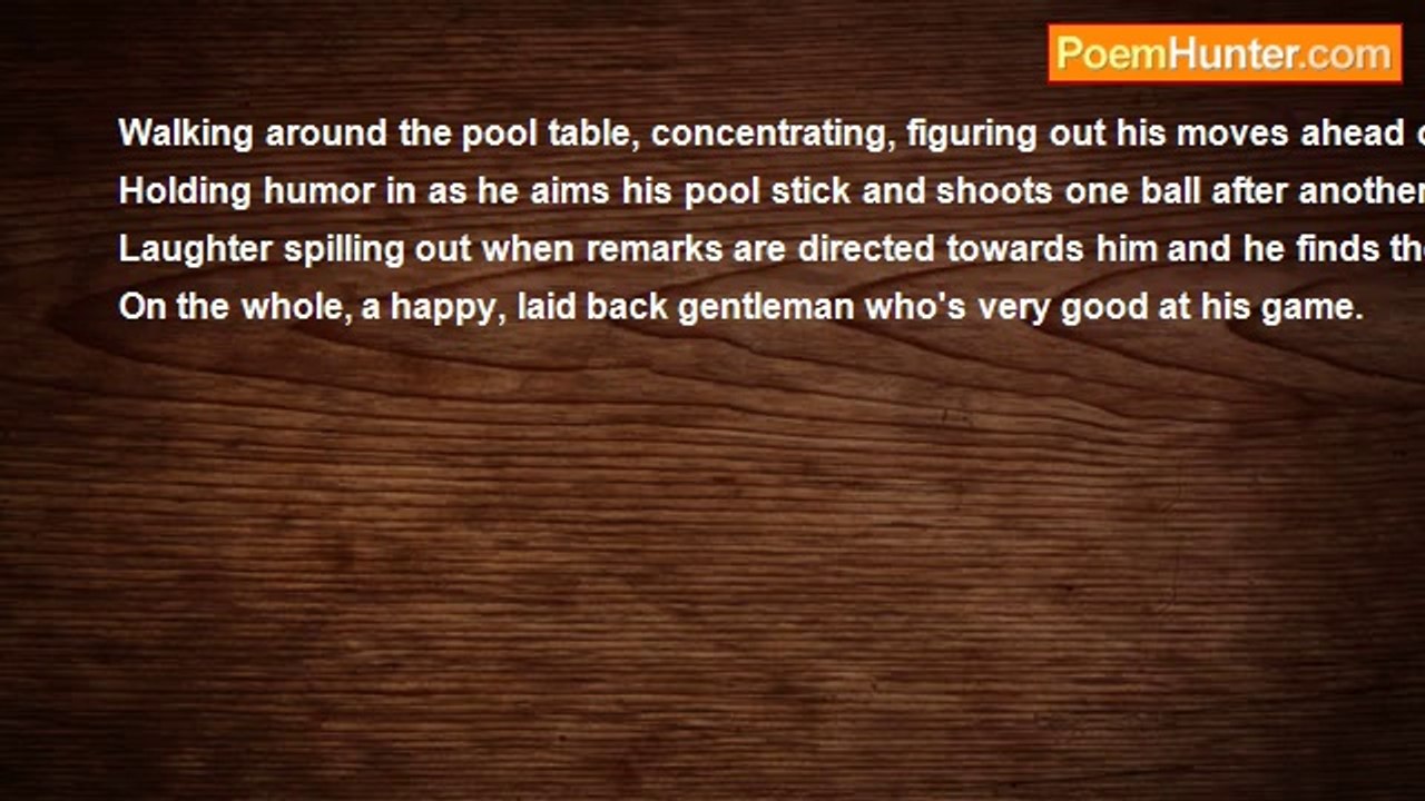 RoseAnn V. Shawiak - Playing Pool At the Center