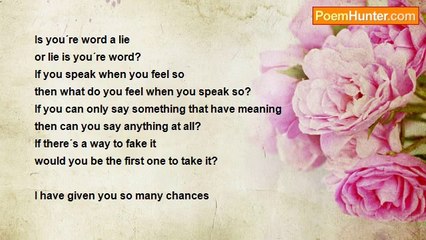 Sassy female - Dear 'friend'