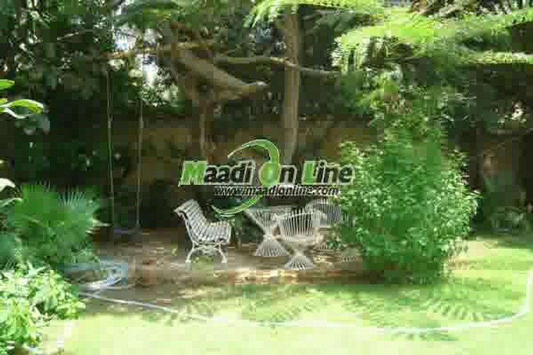 فيلا بحمام سباحة وحديقة كبيرة للايجار فى المعادى السرايات