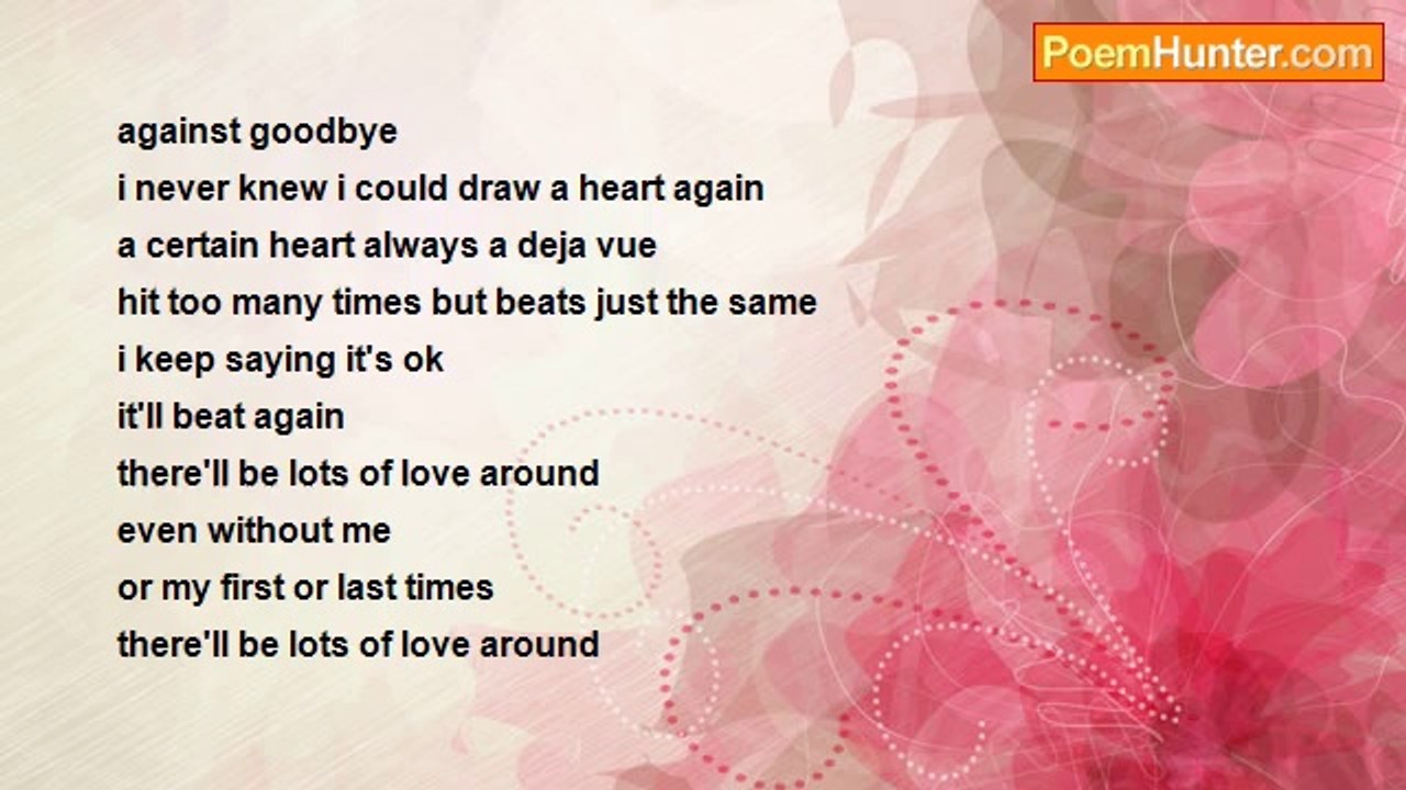 Miroslava Odalovic - There's Nothing One Can Say Against Goodbye