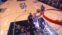 Manu Ginobili's Monster Dunk vs Miami Heat Game 5 - 2014 NBA Finals